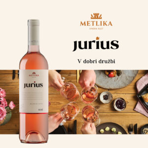 VINO ROSÉ JURIUS, VINSKA KLET METLIKA